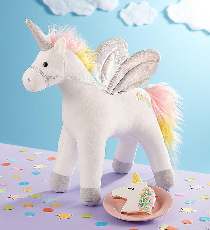 Gund® Light Up Unicorn Plush with Cookie